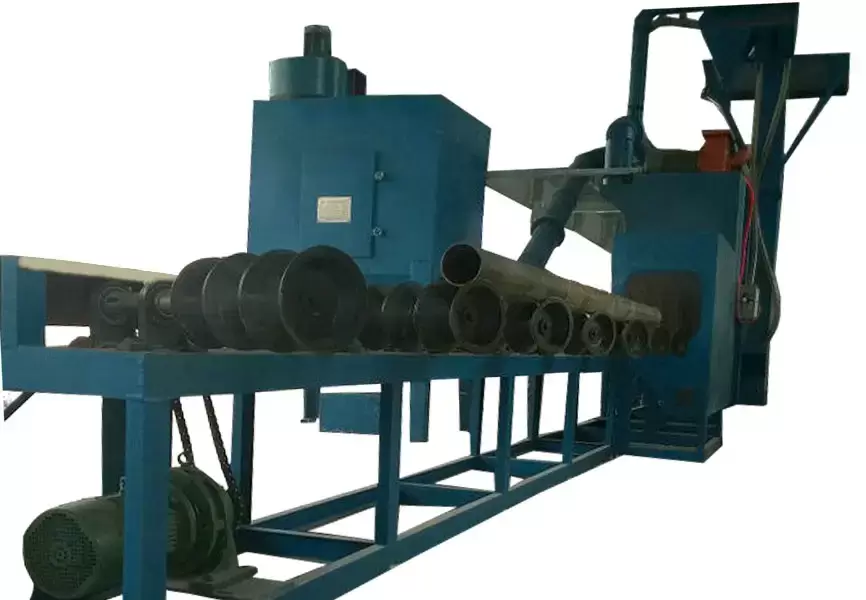 Pipe Cleaning Shot Blasting Machine